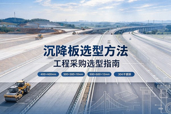 西盟沉降板选择方法